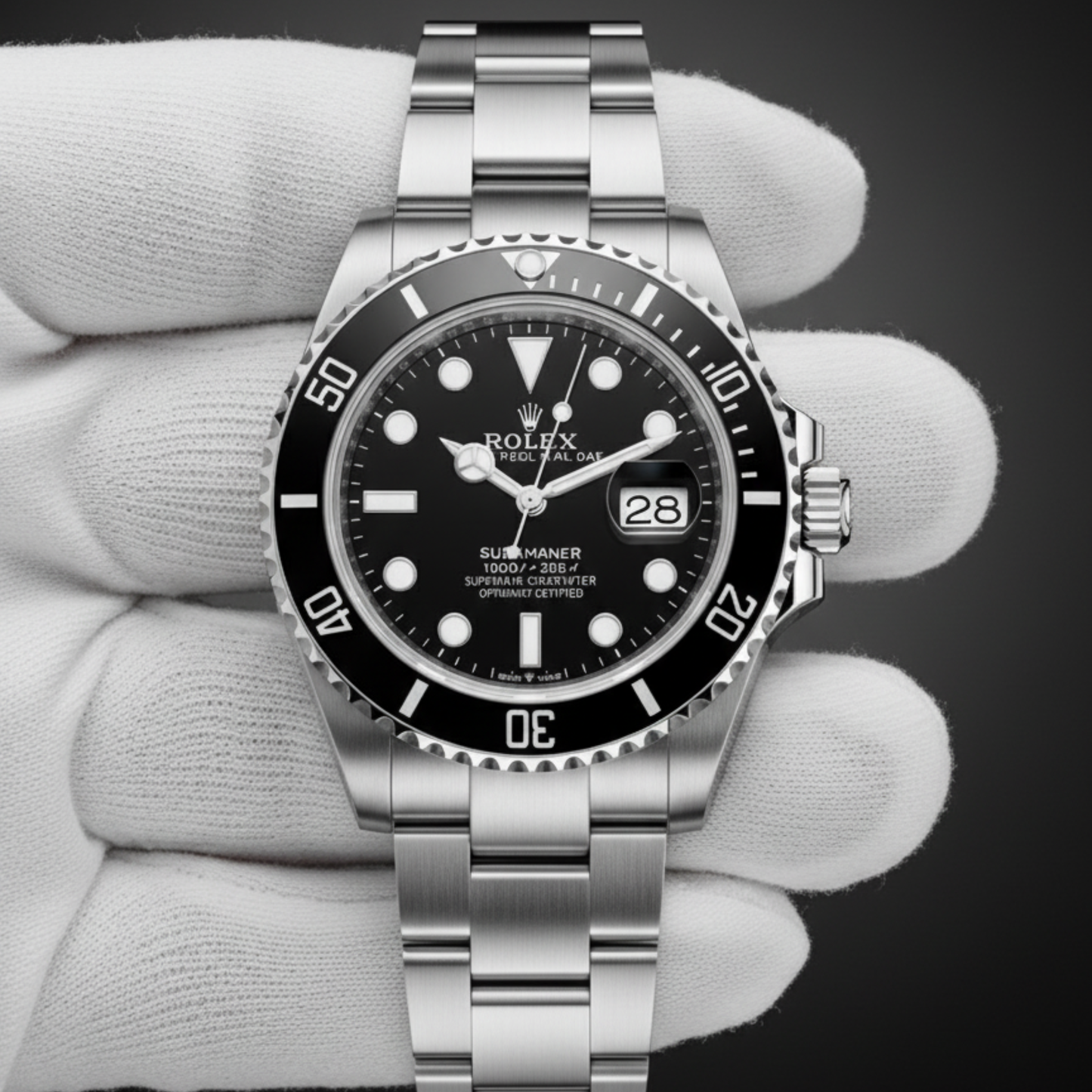 RLX Submariner Watch – Black Edition