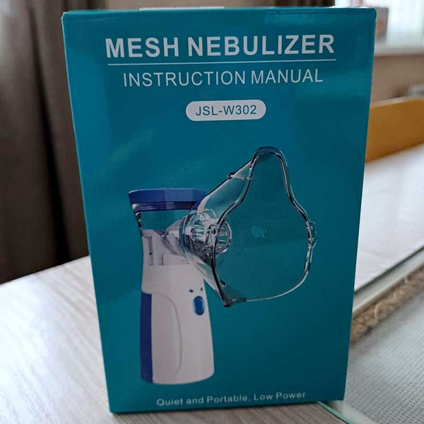 Mini Portable Silent Nebulizer Handheld Inhaler Atomizer: Medical Grade Mesh Technology for Asthma and Respiratory Care